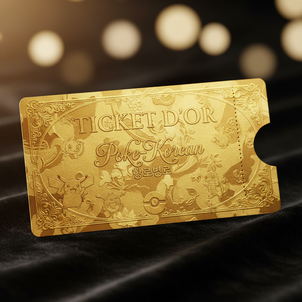Ticket d'Or Poke-Korean