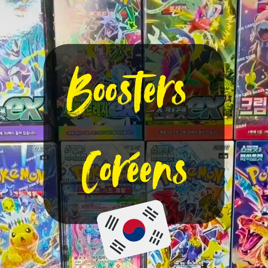 Boosters Pokémon Coréens - Poke-Korean