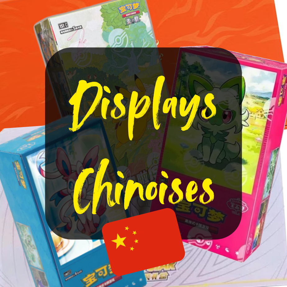 Display Pokémon Chinoises - Poke-Korean