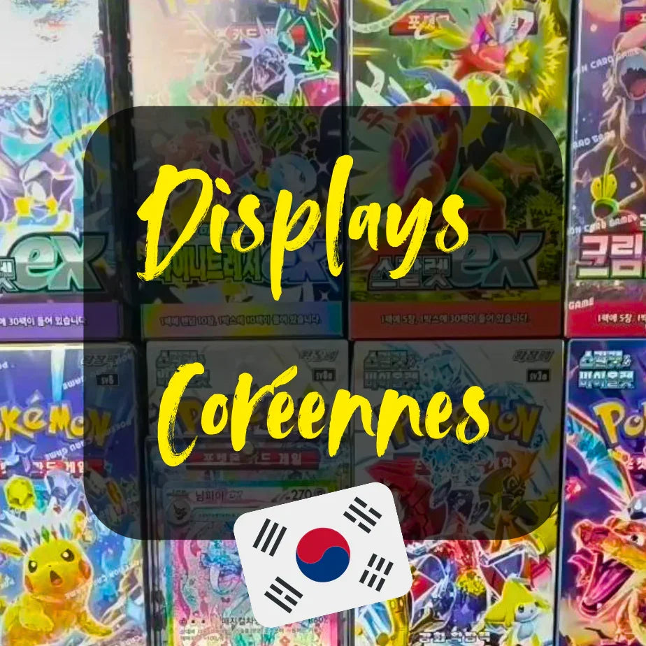 Displays Pokémon Coréennes - Poke-Korean