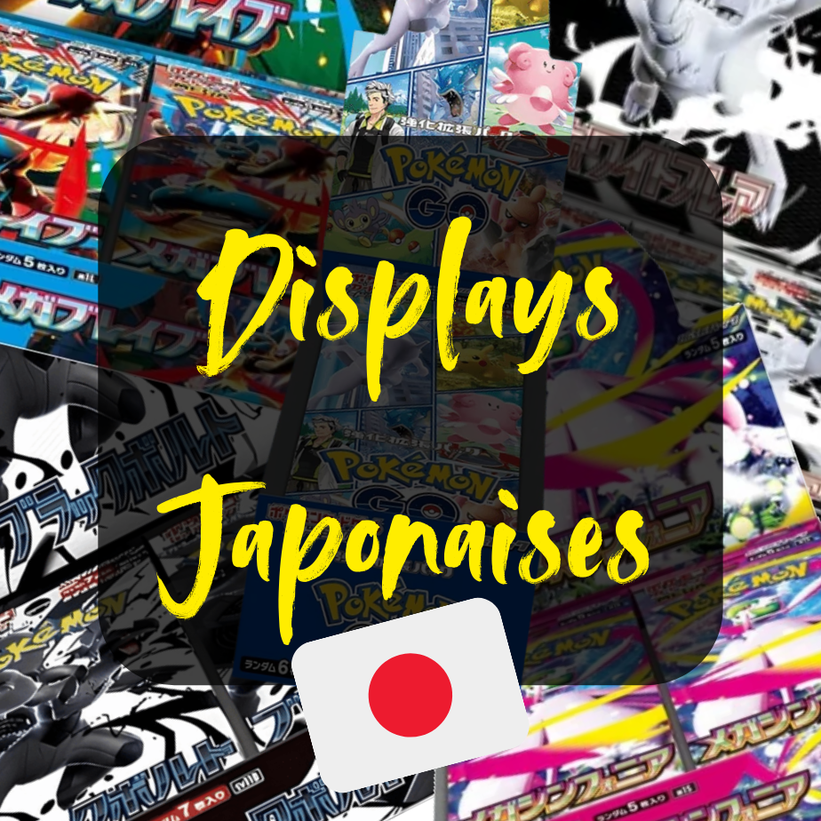 Displays Pokémon Japonaises - Poke-Korean