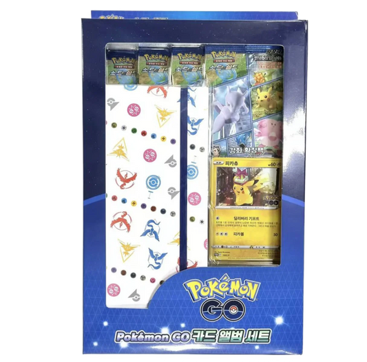 🇰🇷 Coffret Pokémon Classeur Pokemon Go Coreen