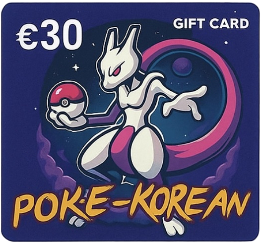 Carte Cadeau Poke-Korean 30€
