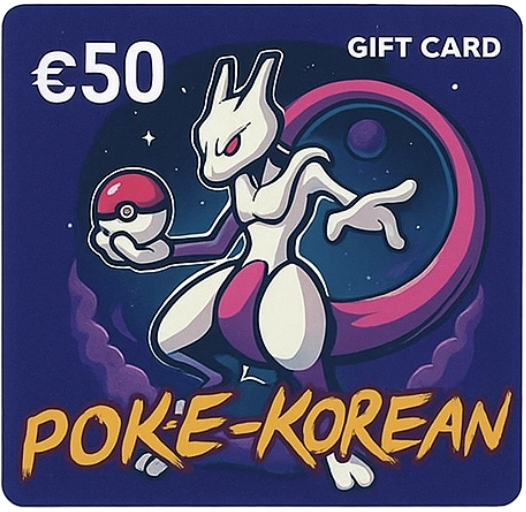 Carte Cadeau Poke-Korean 50€