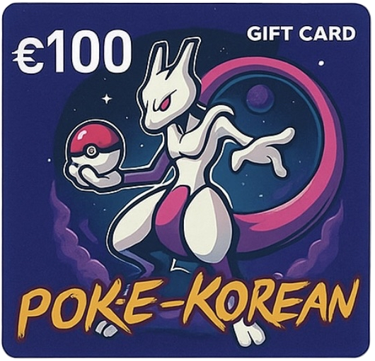 Carte Cadeau Poke-Korean 100€