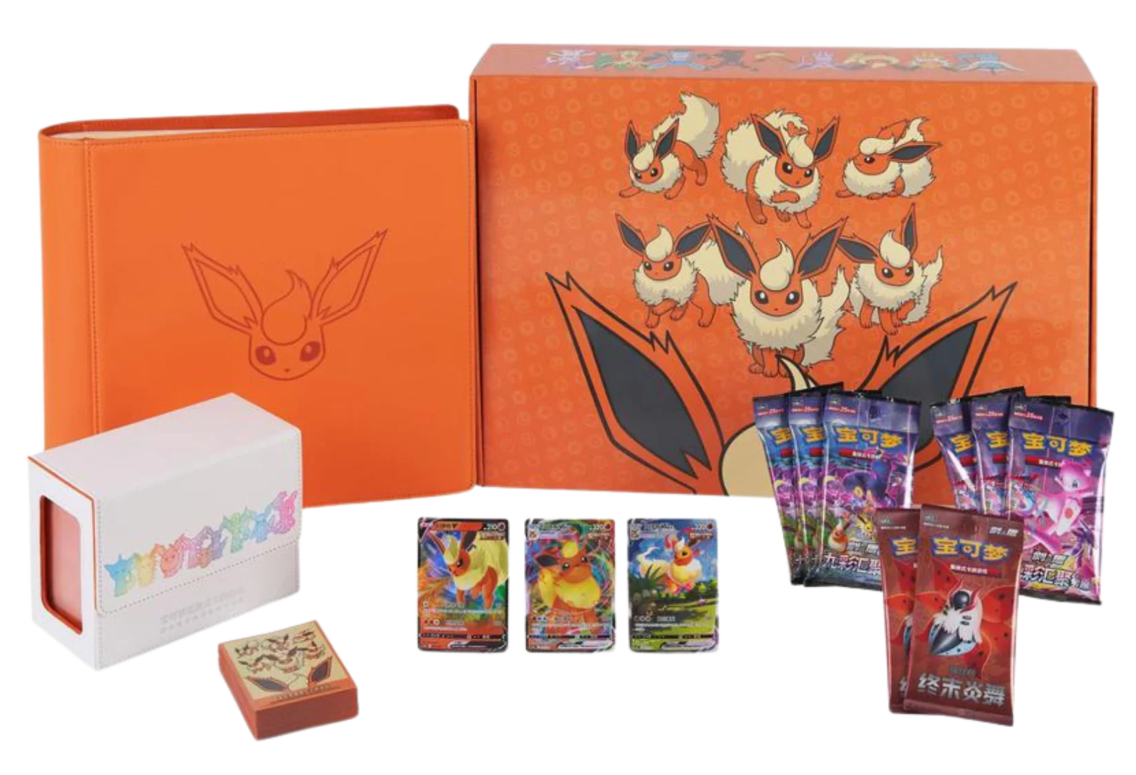 Coffret Pokémon classeur Pyroli chinois