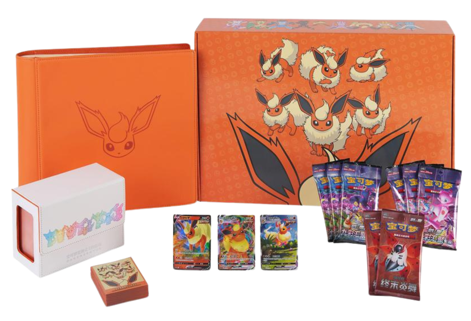 Coffret Pokémon classeur Pyroli chinois