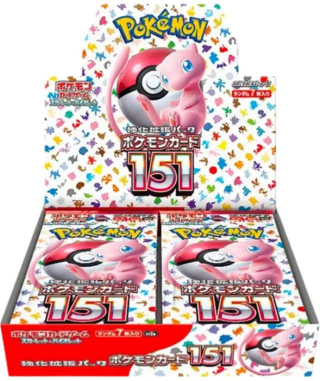 🇯🇵 Display Pokémon sv2a (151)