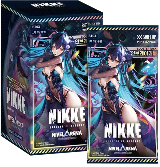 🇰🇷 Display Goddess of Victory: Nikke - Nivel Arena BT-03 Poke-Korean