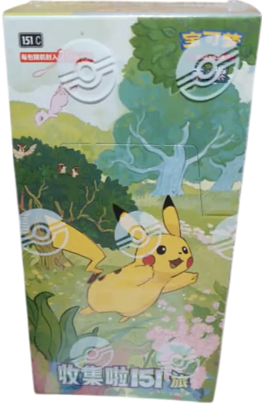 🇨🇳 Display Collect 151 Journey Poke-Korean