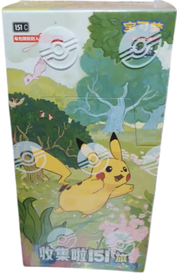 🇨🇳 Display Pokémon Collect 151 Journey Poke-Korean