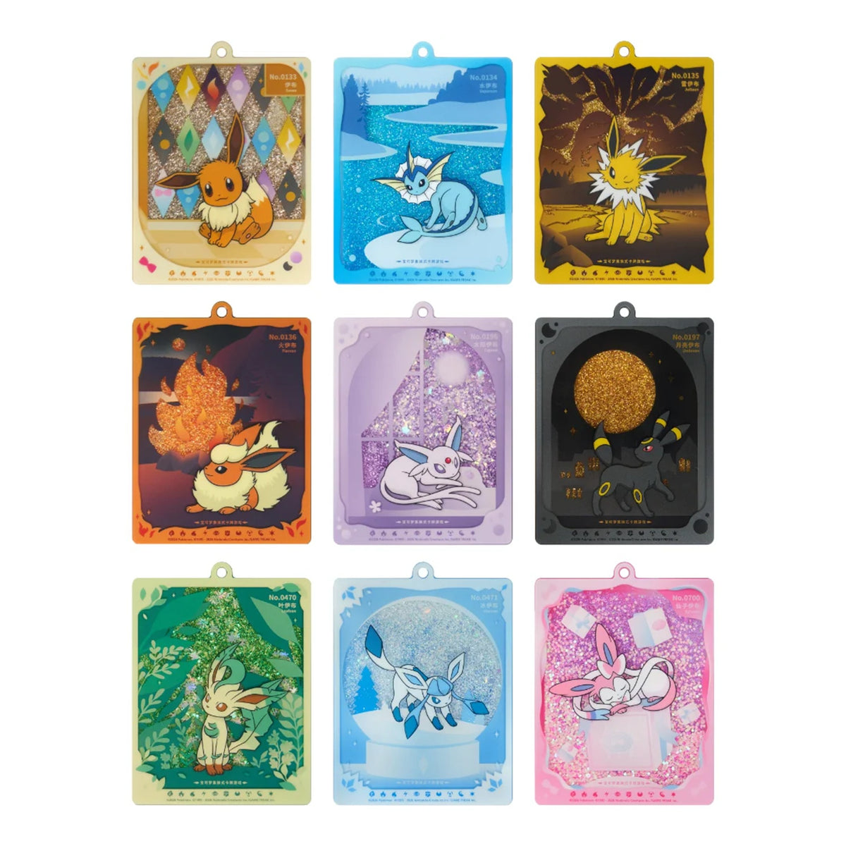 Les 9 designs de porte-cartes Évoli et ses évolutions, finition classique