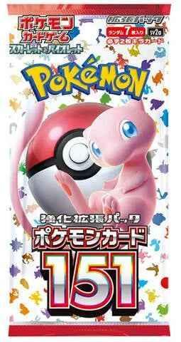 Pack Pokémon 151 avec Mew et Poké Ball, cartes à collectionner officielles
